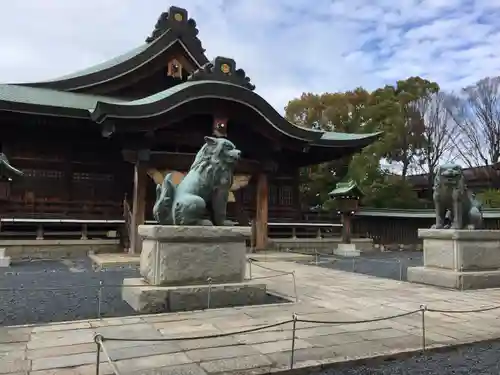 関西出雲久多美神社の狛犬