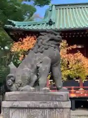 根津神社の狛犬