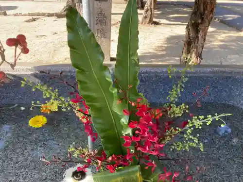 三津厳島神社の手水舎