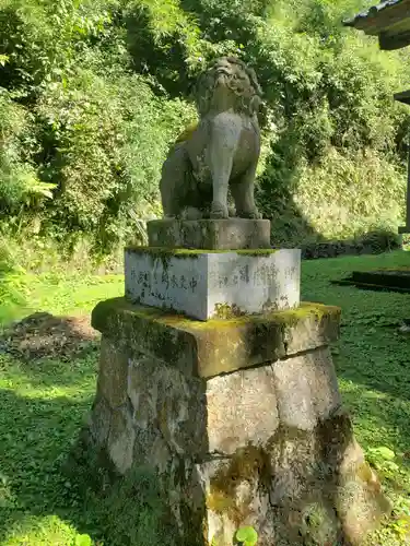 垂姫神社の狛犬