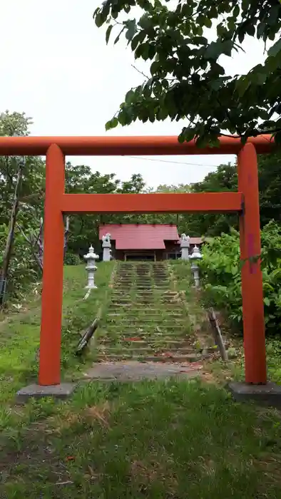 群別稲荷神社の鳥居