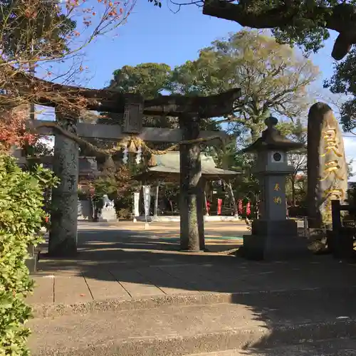 昊天宮の鳥居