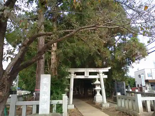 鹿島神社の鳥居