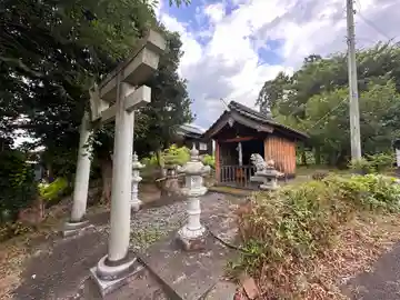 八柱神社の鳥居
