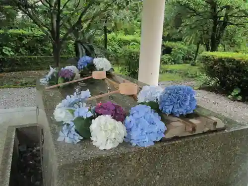 屋久島大社の手水舎