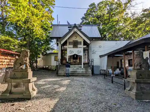 星置神社の本殿