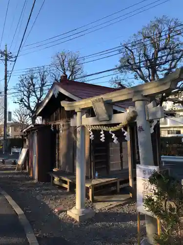 萩山神社の鳥居
