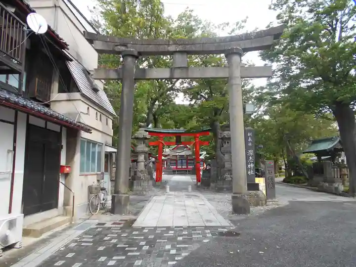 深志神社の鳥居
