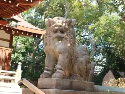 敏馬神社の狛犬