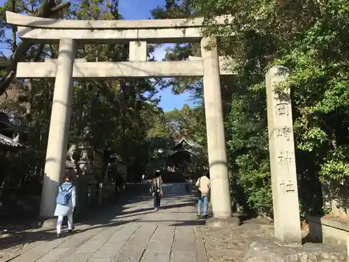 岡崎神社の鳥居