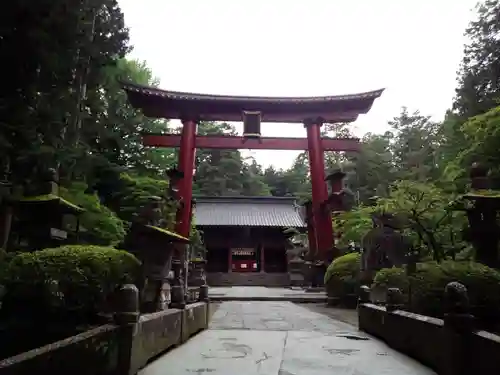 北口本宮冨士浅間神社の鳥居