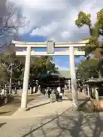 石切劔箭神社の鳥居
