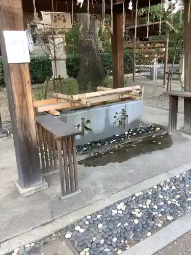若宮八幡社の手水舎