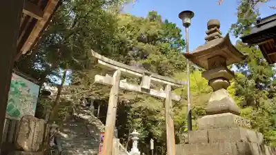 石鎚神社 口之宮 本社の鳥居
