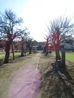 東金野井 天神社の鳥居