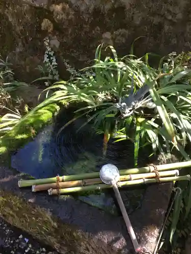武田神社の手水舎