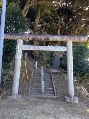 浅間神社の鳥居