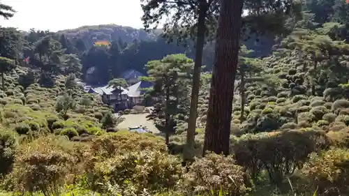 塩船観音寺の景色