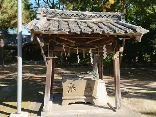 引馬神社の手水舎