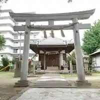 白山神社(魚町)の鳥居