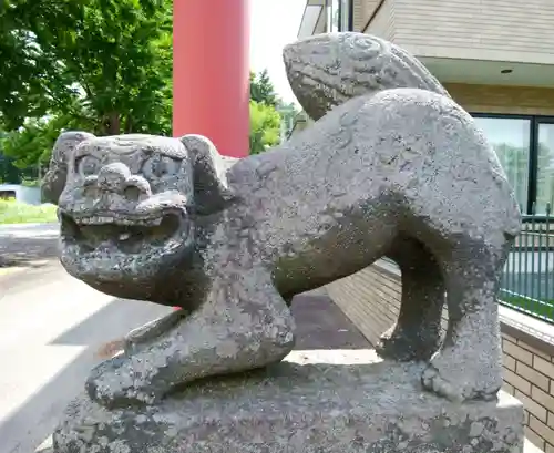 京極八幡神社の狛犬