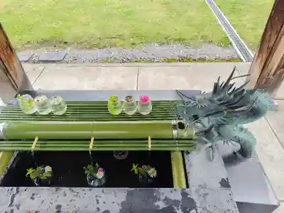 美瑛神社の手水舎