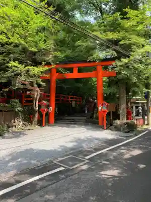貴船神社の鳥居