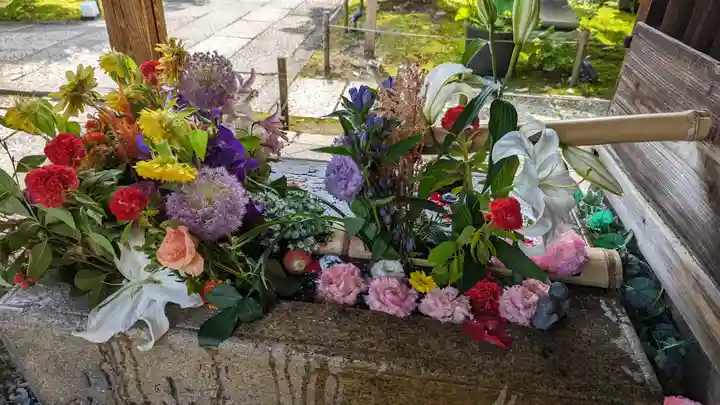 勝林寺の手水舎