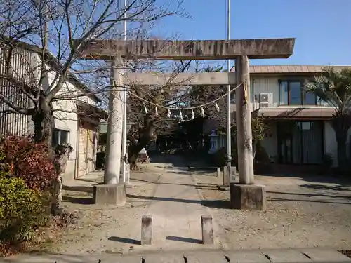 神明社の鳥居