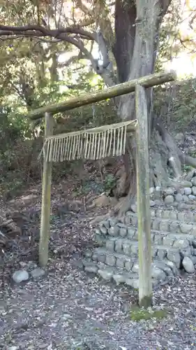 宇布賣神社の鳥居