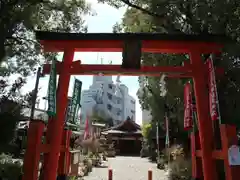 源九郎稲荷神社の鳥居