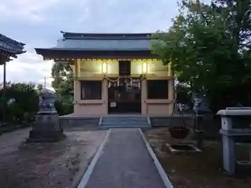 八幡社の本殿・本堂