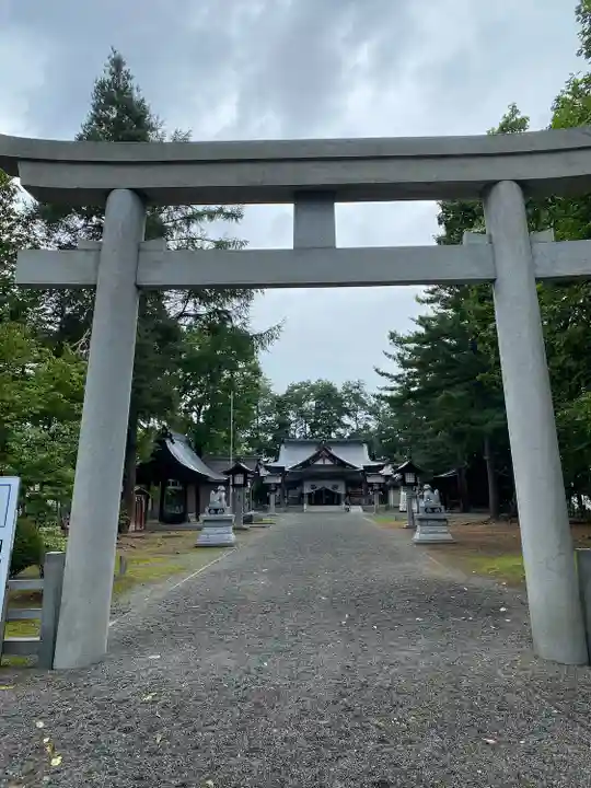 鷹栖神社の鳥居