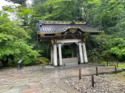 日光山輪王寺 大猷院の山門・神門