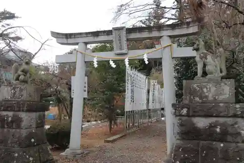 開成山大神宮の鳥居