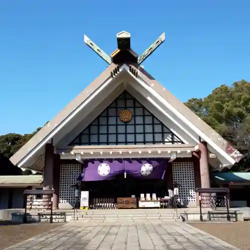 千葉縣護國神社の本殿・本堂