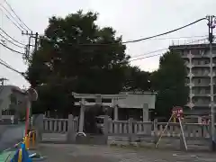 本一色天祖神社の鳥居