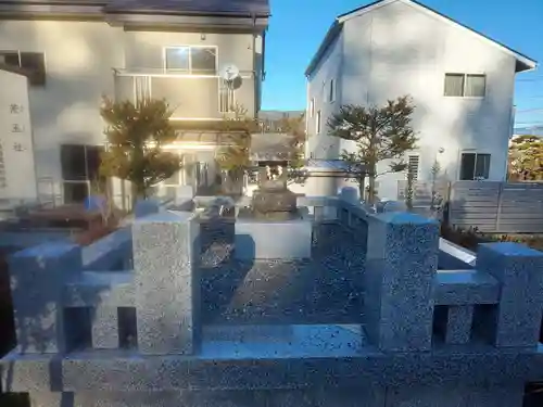 諏訪大社上社前宮の末社・摂社