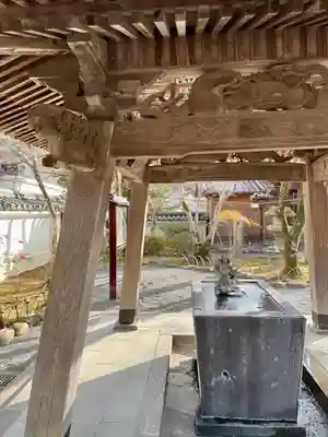 修禅寺の手水舎