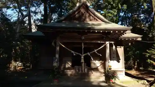 手子后神社の本殿・本堂
