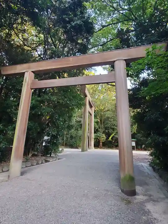 上知我麻神社(熱田神宮摂社)の鳥居