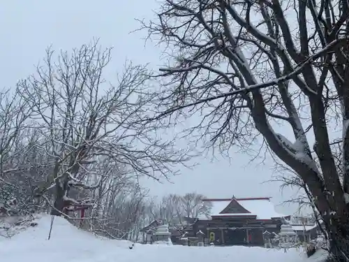 釧路一之宮 厳島神社の自然