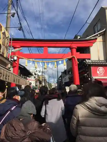 千代保稲荷神社の鳥居