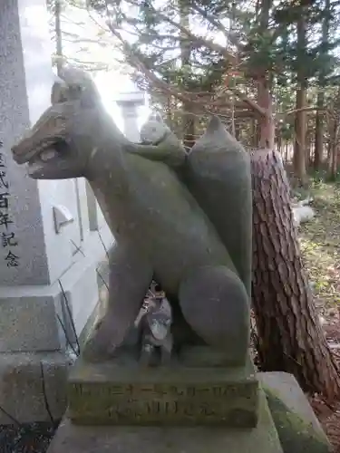 千歳神社の狛犬