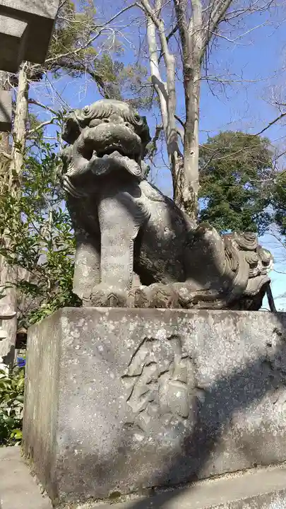 一言主神社の狛犬