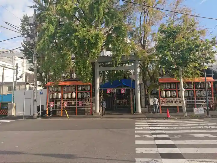波除神社(波除稲荷神社)の鳥居
