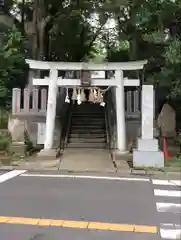 柴崎神社の鳥居
