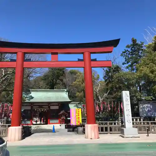 静岡浅間神社の鳥居