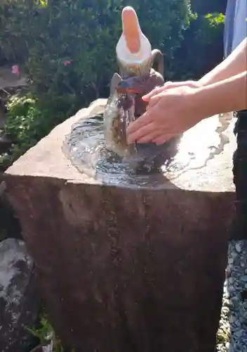 薩門山乘願寺の手水舎