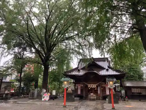 田無神社の本殿・本堂